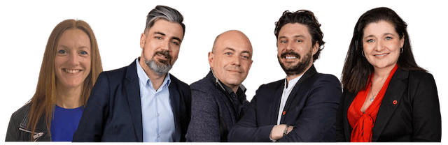 Photo de l'équipe de l'agence